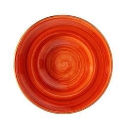 Farfurie gourmet din portelan bonna colectia terra cotta 27cm adanca mn010198