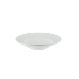 Farfurie gourmet adanca bonna colectia iris white 27cm 400ml
