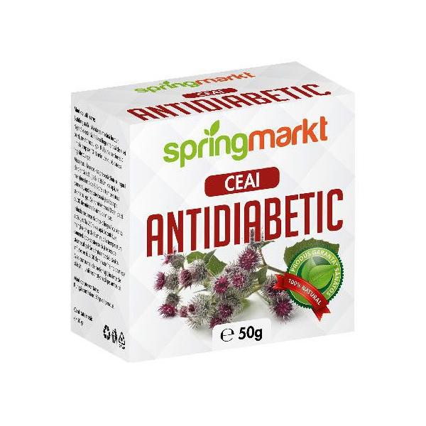 Ceai Antidiabetic Springmarkt, 50 g