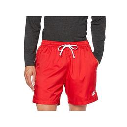 Pantaloni scurti barbati nike nsw retro woven short ar2382-657, l, rosu