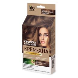 Vopsea crema vegetala cu efect de laminare henna fitocosmetic, castaniu auriu fp70, 50ml