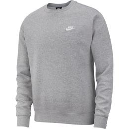 Bluza barbati nike sportswear club crew bv2662-063, s, gri