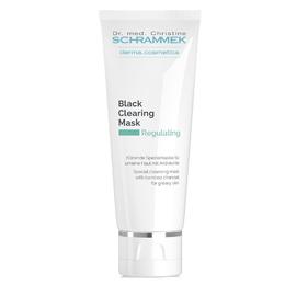 Masca cu efect de curatare - dr. christine schrammek black clearing mask 125 ml