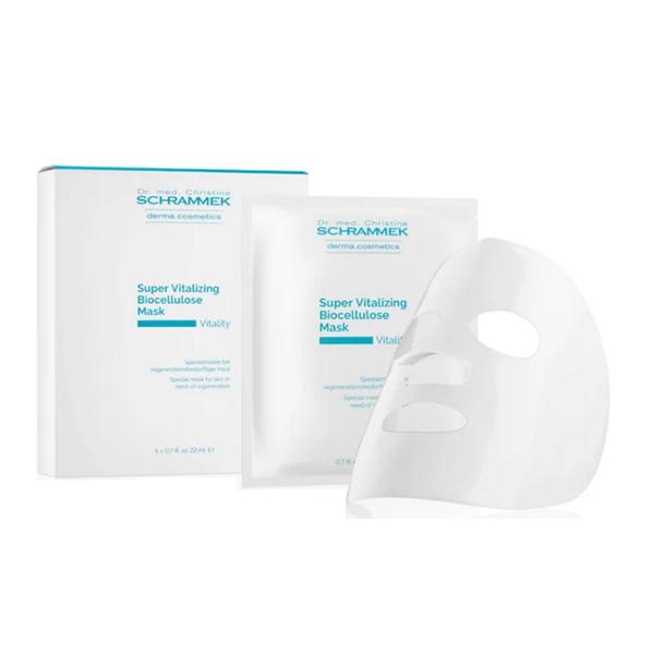 Masca de Fata Revitalizanta – Dr. Christine Schrammek Super Vitalizing Biocellulose Mask 5 x 22 ml Dr. Christine Schrammek