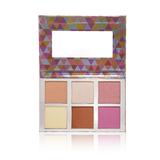 Paleta 6 iluminatori Glowing Palette 2 BellaPierre 