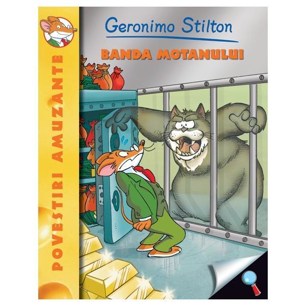 Banda motanului - geronimo stilton, editura rao
