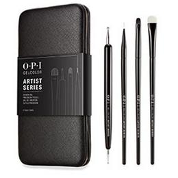 Set de Pensule OPI GelColor Artist Series Art Brush, 4 buc
