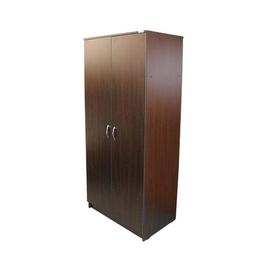 Dulap soft 2 usi scurt, wenge, 80 x 180 x 53 cm
