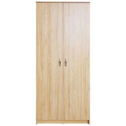 Dulap soft 2 usi cu bara pentru umesare, sonoma, 80 x 200 x 53 cm
