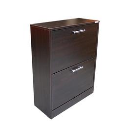 Pantofar 2 usi mic, wenge, 60 x 84 x 26 cm