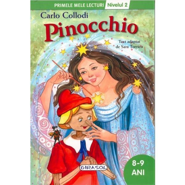 Pinocchio - primele mele lecturi - nivelul 2, editura girasol
