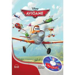 Disney - avioane + cd audio (lectura: claudiu maier), editura litera