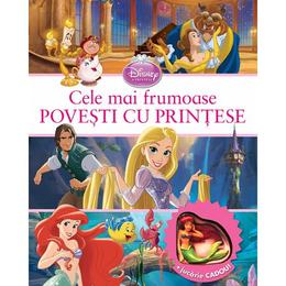 Cele mai frumoase povesti cu printese- disney junior + jucarie cadou, editura litera