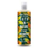 Balsam de par cu grapefruit si portocale pentru par normal/gras Faith in Nature 400 ml
