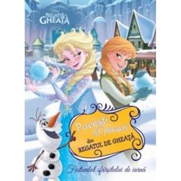 Povesti si jocuri din regatul de gheata - festivalul sfarsitului de iarna, editura litera