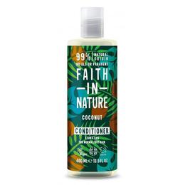 Balsam de par cu cocos pentru par normal/uscat Faith In Nature 400 ml