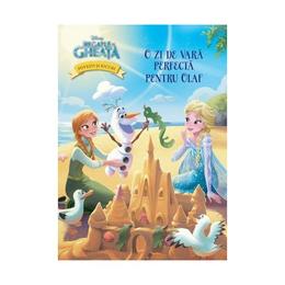 Disney regatul de gheata. Povesti si jocuri. O zi perfecta pentru Olaf, editura Litera