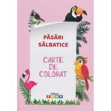 Pasari salbatice. Carte de colorat, editura Tony