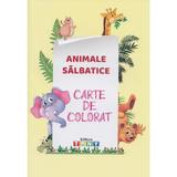 Animale salbatice. Carte de colorat, editura Tony