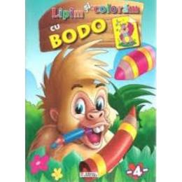 Lipim si coloram cu Bodo, editura Unicart