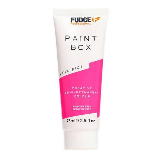 Vopsea de Par Semipermanenta - Fudge Paint Box Pink Riot, 75 ml imagine