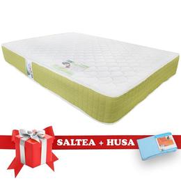 Saltea pocket spring saltex 140x200 cm + husa cu elastic