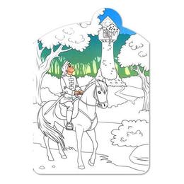 Coloreaza cu rapunzel (cu autocolante), editura arc