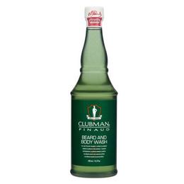 Gel pentru barba, par si corp - clubman pinaud beard   body wash, 430 ml