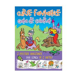 Curse fantastice gata de colorat - animale, editura nomina