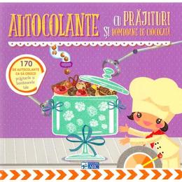 Autocolante cu prajituri si bomboane de ciocolata, editura Arc