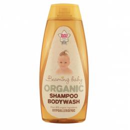 Sampon si gel de dus cu aloe vera beaming baby, 250 ml