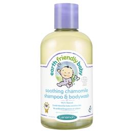 Sampon si gel de dus musetel earth friendly baby, 250 ml
