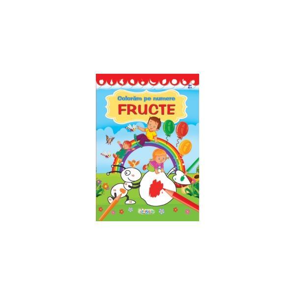 Coloram pe numere: fructe, editura erc press