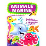 Animale marine - Carte de colorat, editura Erc Press