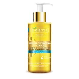 Ulei pentru curatarea fetei cu argan si acid hialuronic bielenda argan face oils 140ml 