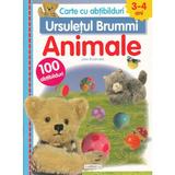 Ursuletul Brummi: Animale 3-4 ani - Lieve Boumans (Carte cu abtibilduri), editura Flamingo
