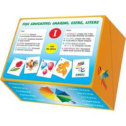Set fise educative: imagini, cifre, litere. vol. i - ala bujor, editura epigraf
