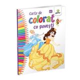Carte de colorat cu povesti, editura Gama