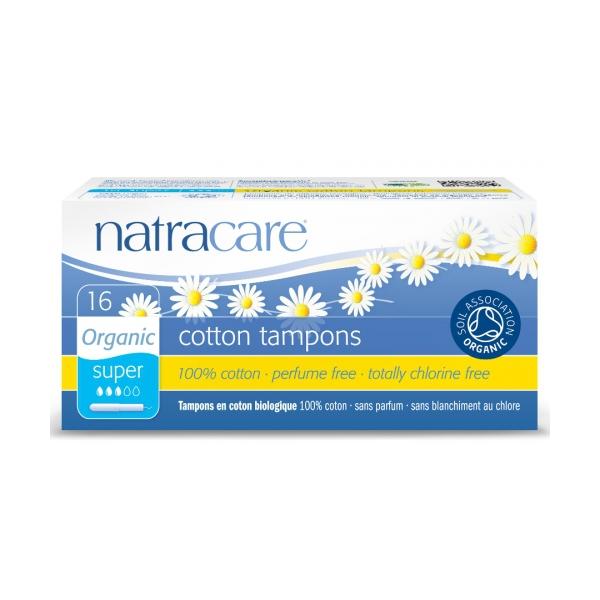 Tampoane Interne cu Aplicator - Super - Natracare, 16 buc