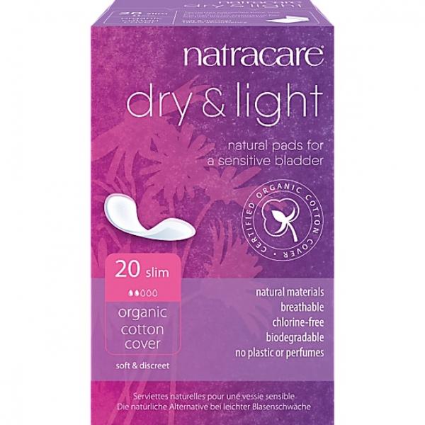 Absorbante Light pentru Incontinenta Urinara Natracare, 20 buc