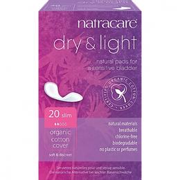 Absorbante light pentru incontinenta urinara natracare, 20 buc