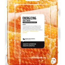 Masca faciala coreeana energizanta tip servetel cu miere farm skin, 1 buc