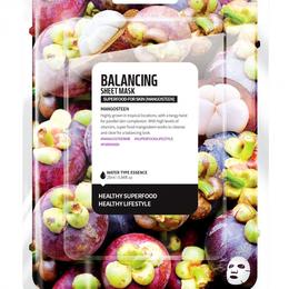Masca faciala coreeana echilibranta tip servetel cu mangosteen farm skin, 1 buc