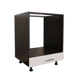 Corp pentru cuptor incorporabil cu sertar sofia, wenge/brad, fara blat, 60 x 82 x 57 cm - spectral mobila