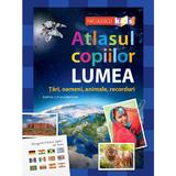 Atlasul copiilor: Lumea. Tari, oameni, animale, recorduri - Andrea Schwendemann, editura Niculescu