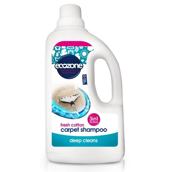 Sampon pentru Covoare 3 in 1 cu Bumbac Ecozone, 1 L