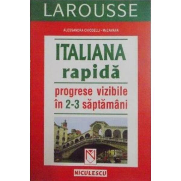 Italiana rapida - alessandra chiodelli-mc cavana, editura niculescu