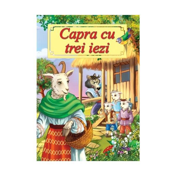 Capra cu trei iezi a4, editura roxel cart
