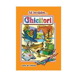 Sa invatam... ghicitori - carte de colorat, editura roxel cart