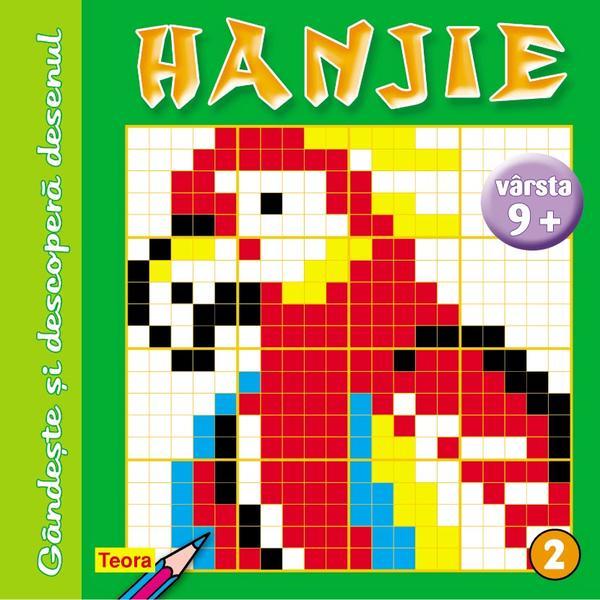 Hanjie 2 - gandeste si descopera desenul, editura teora